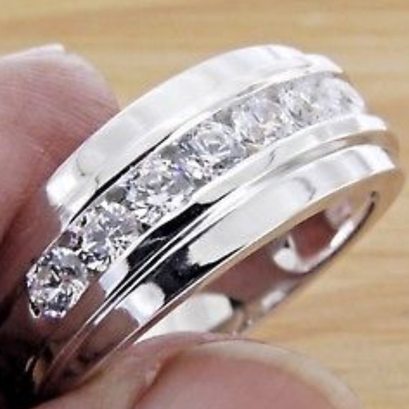 Other - 💎1 Carat 14k White Gold Men’s💎Ring
